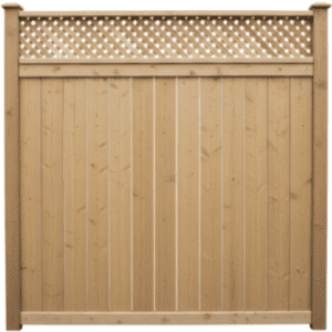 6 x 8 Estate View Privacy Fence - Board by Board Panel