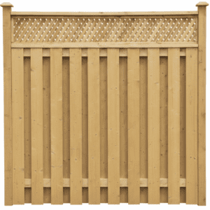 6 x 8 Estate View Privacy Fence - Shadow Board Panel