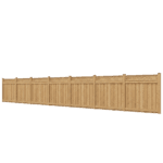 Board on Board Privacy Fence 2