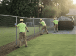 Chain Link Fence Removal 3