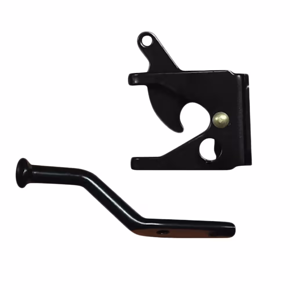 Everbilt Modern Self-latching lock Gate Kit, Black (5-pcs) 5.jpg