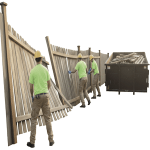 Wood Fence Removal Service <div>🚛 Disposal Included </div>