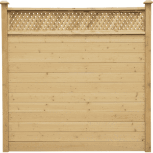 6 x 8 Horizon Privacy Fence - Horizontal Board Panel