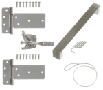 Modern Stainless Steel Gate Set
