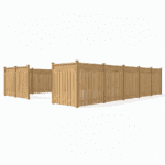 Shadow Board Estate View Privacy Fence 5