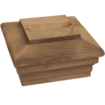 Treated Wood 4 x 4 Pyramid Post Cap