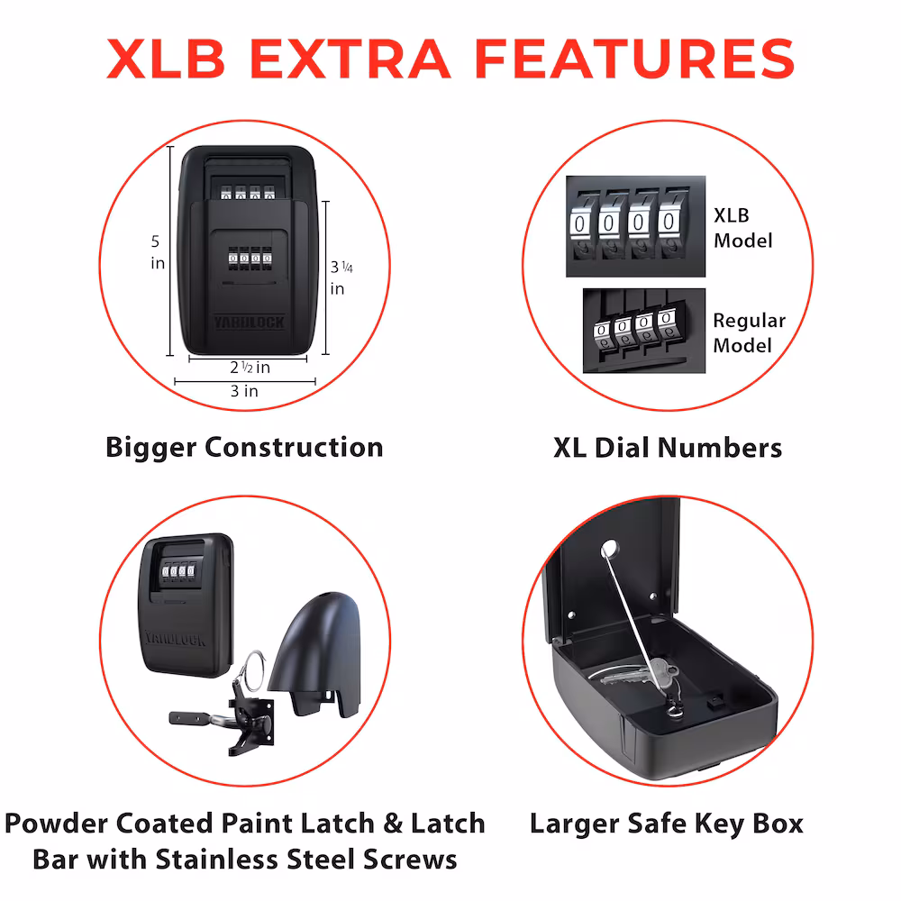 Yardlock Keyless Gate Lock XLB Kit, Black 1.jpg