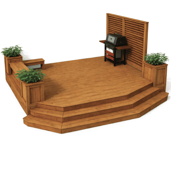 12x12 Stratford PT Deck