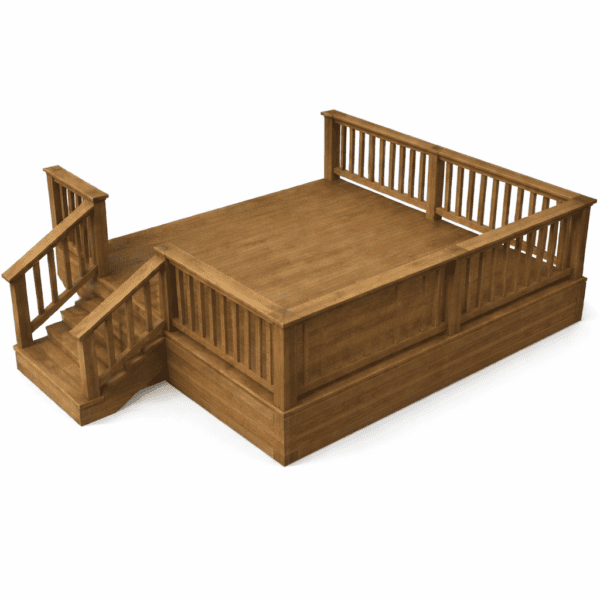 Horizontal Deck Skirt for Platform Series Deck