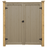 Included 4x4 Posts for Double Gate