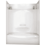 MAAX Essence 60L x 30W x 80H in. 2-in-1 Tub Shower Kit - Shower Stall with Right Drain Bathtub and Bathtub Wall Surround (No Door)