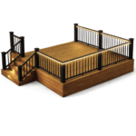 Tigerwood Platform Series Deck Lighting with R1